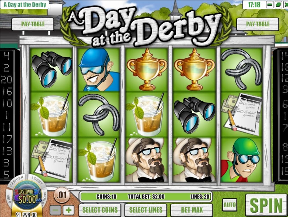 A Day at the Derby online Casinospiel