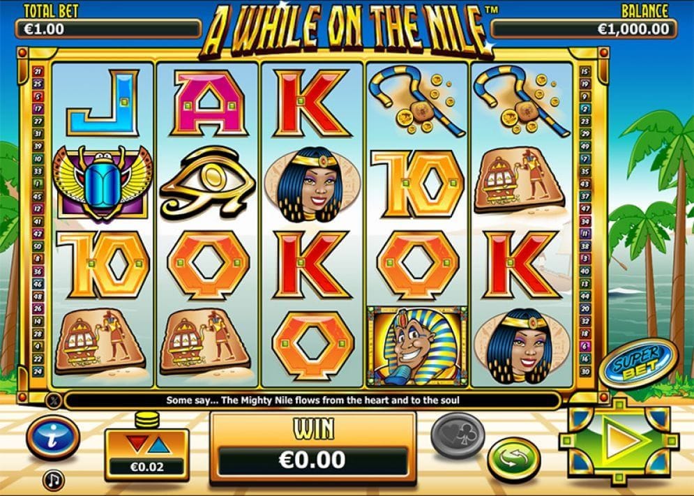 A While on the Nile online Automatenspiel