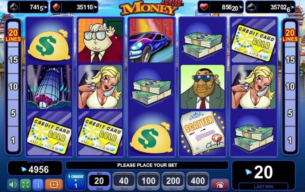 Action Money online Geldspielautomat