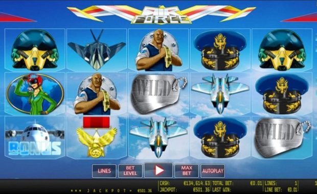 Air Force Geldspielautomat kostenlos