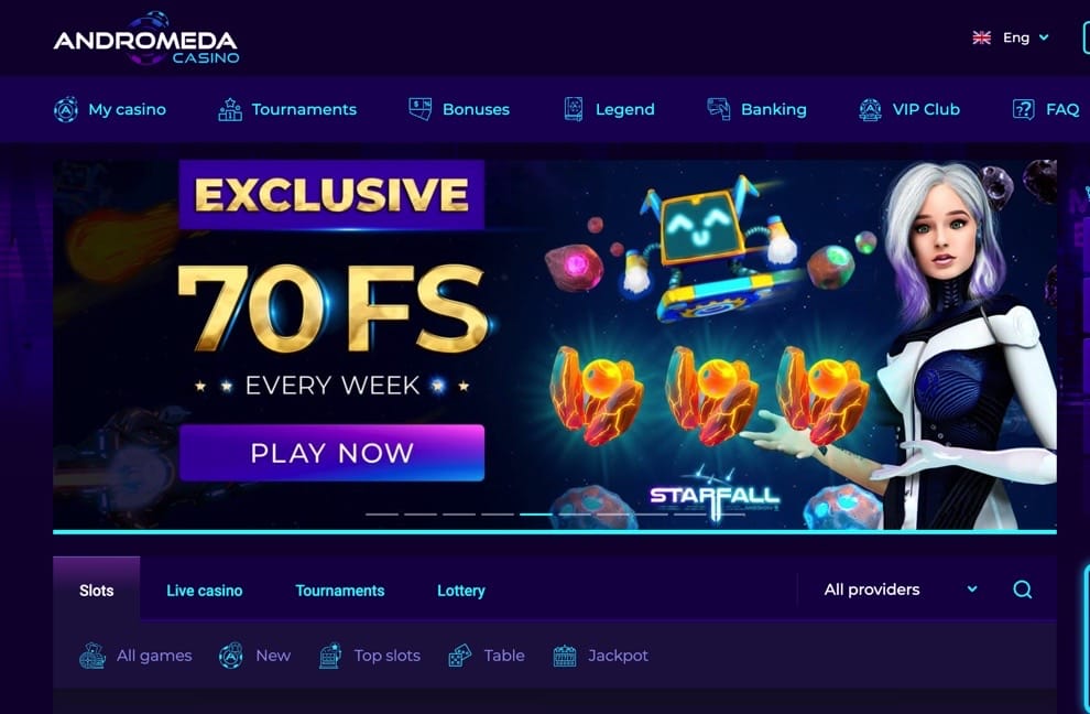 Andromeda online Casino