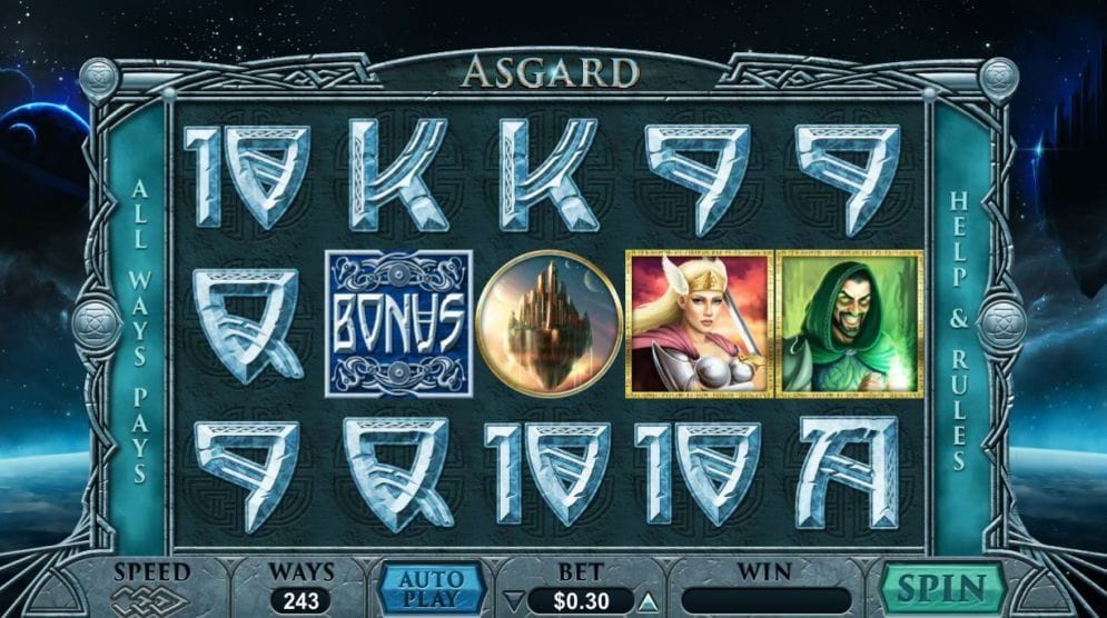 Asgard online Video Slot