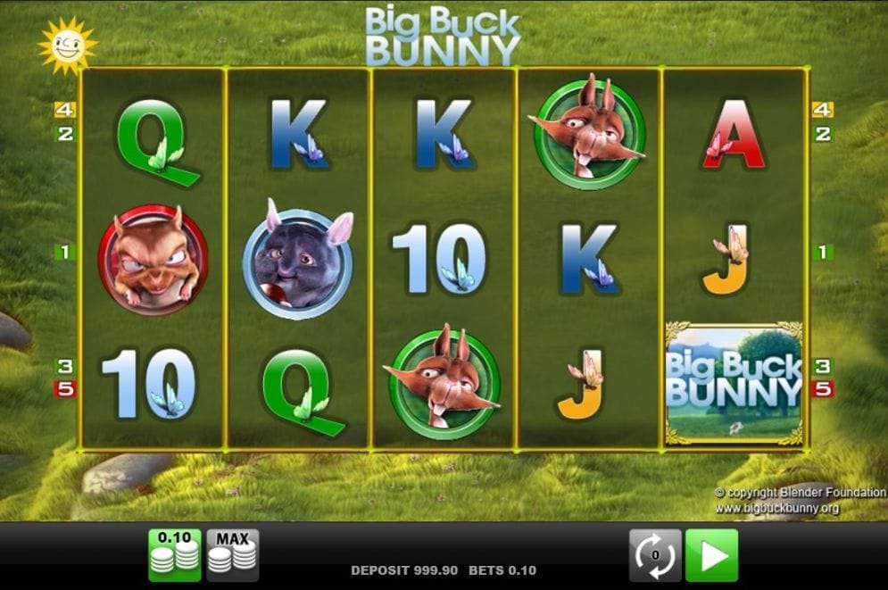 Big Buck Bunny online Video Slot