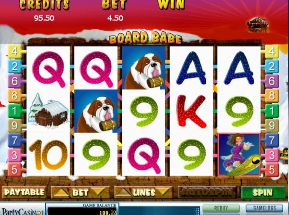Board Babe online Geldspielautomat