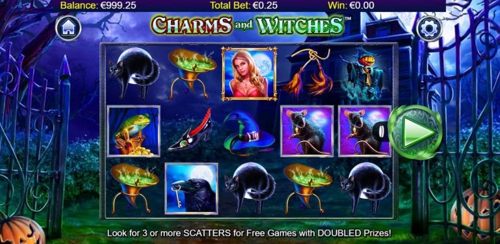 Charms and Witches online Geldspielautomat