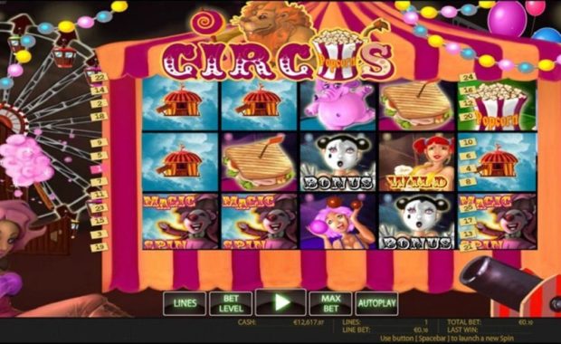 Circus Spielautomat kostenlos