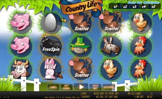 Country Life Spielautomat kostenlos spielen