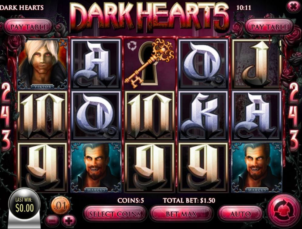 Dark Hearts Geldspielautomat