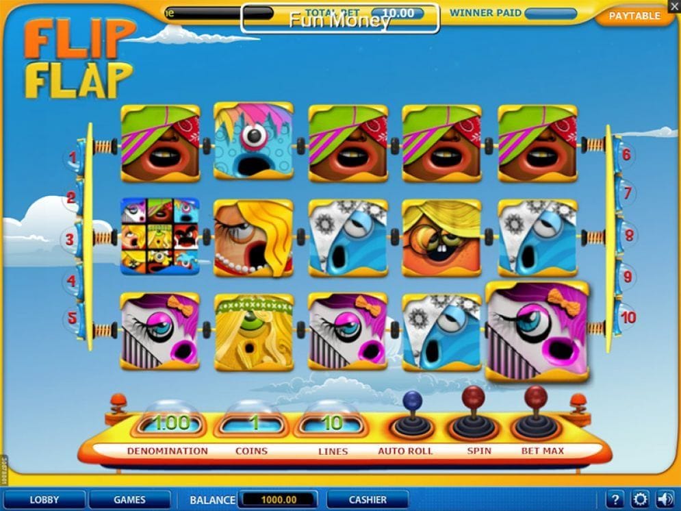 Flip Flap online Geldspielautomat