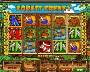 Forest Frenzy Spielautomat kostenlos spielen