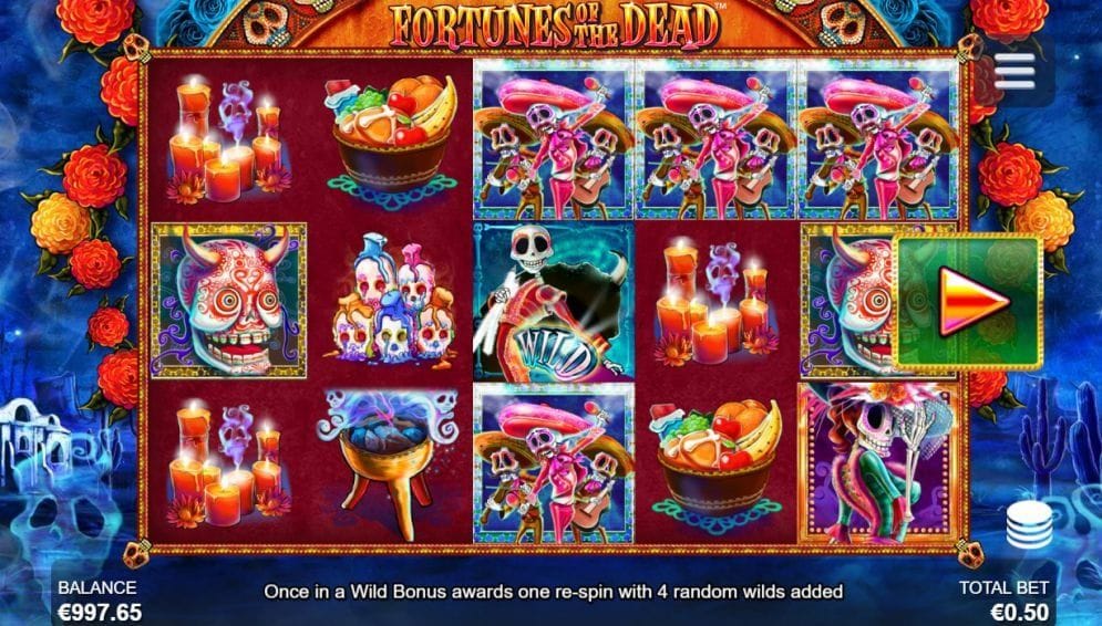 Fortunes of the Dead online Video Slot