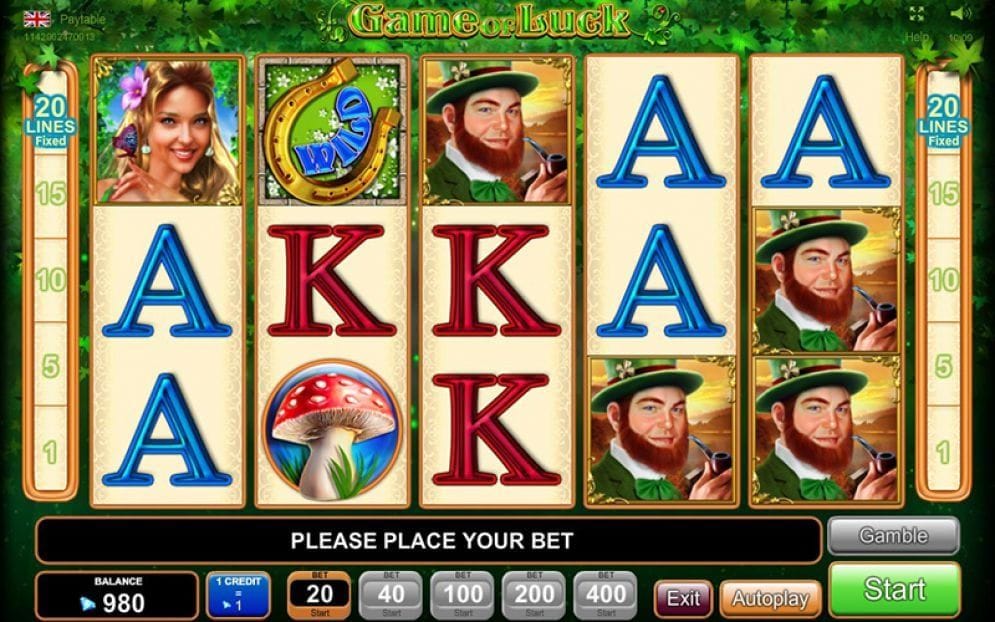 Game Of Luck online Casinospiel