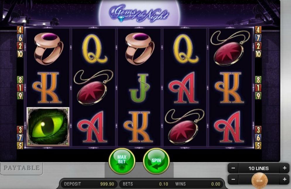 Gems of the Night Casino Spiel