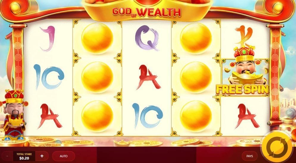 God of Wealth online Casino Spiel