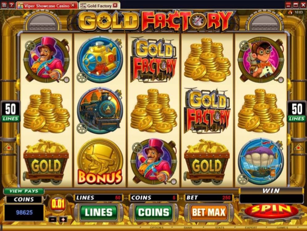 Gold Factory Video Slot