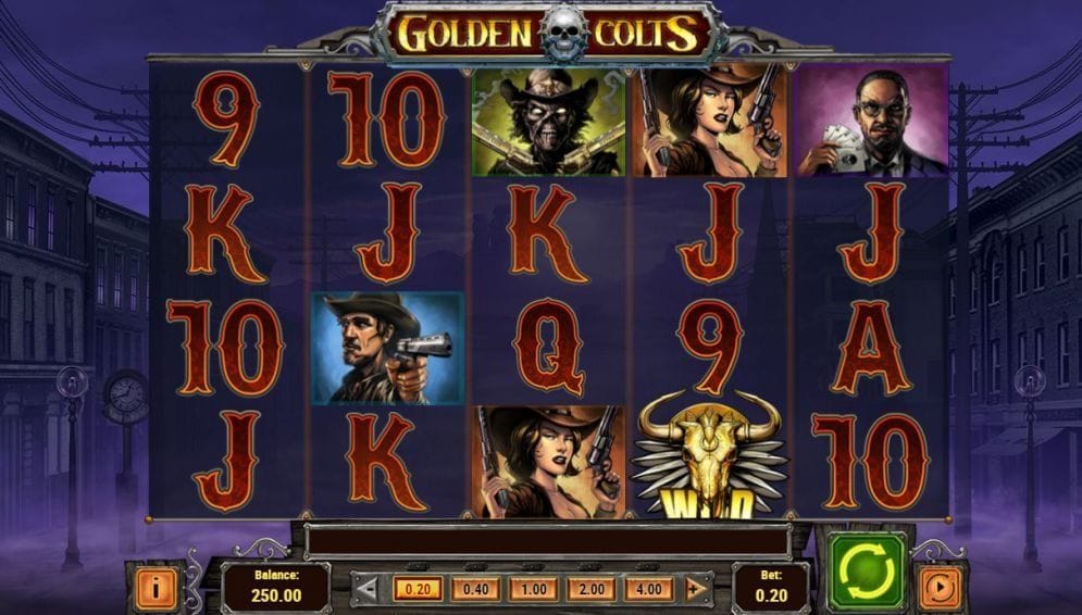 Golden Colts online Spielautomat