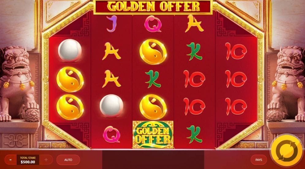 Golden Offer online Geldspielautomat
