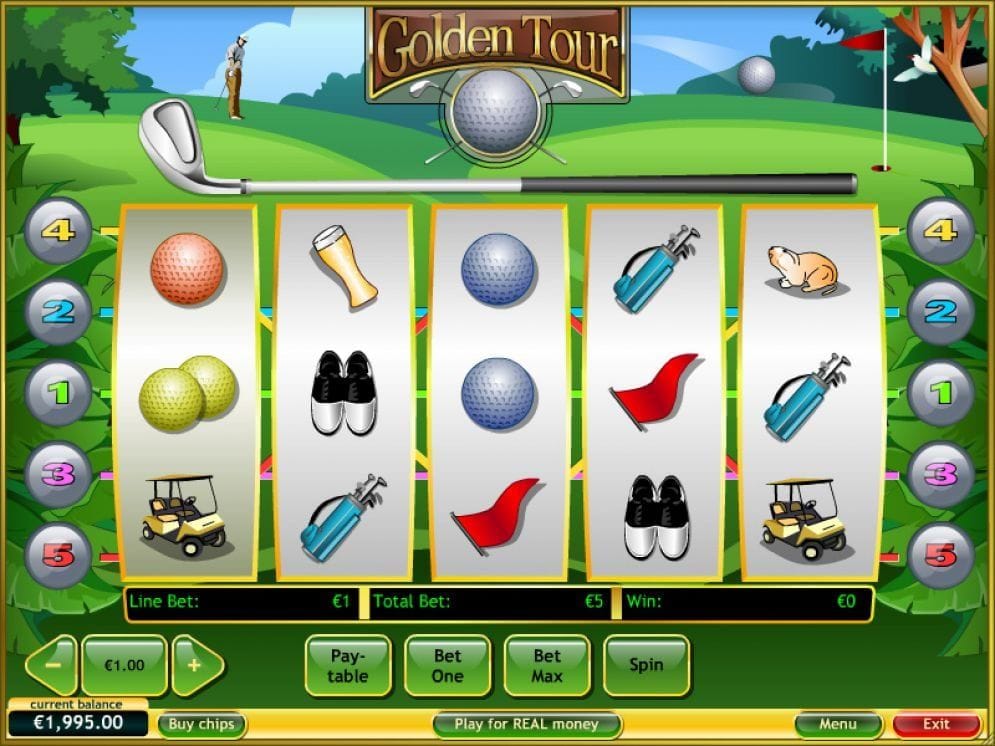 Golden Tour online Spielautomat