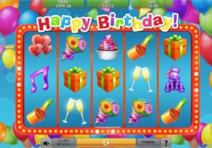 Happy Birthday Spielautomat kostenlos