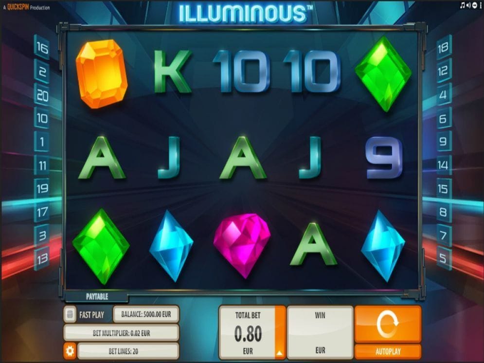 Illuminous Geldspielautomat