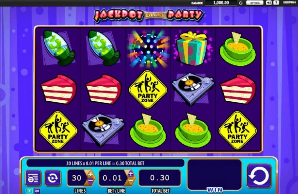 Jackpot Block Party online Slotmaschine