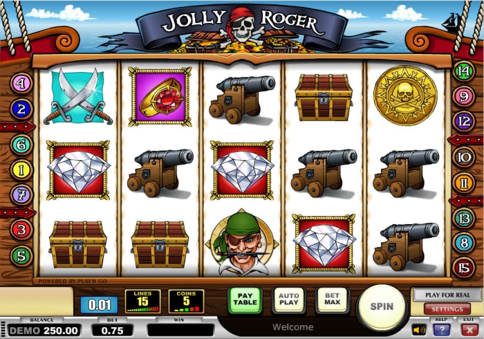 Jolly Roger online Geldspielautomat
