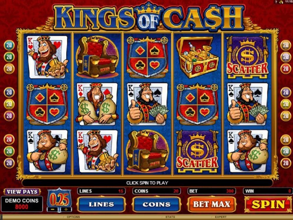 Kings of Cash online Spielautomat