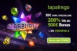 10€ Bonus ohne Einzahlung + 200% bis zu 500€ + 20 Free Spins für Starburst
