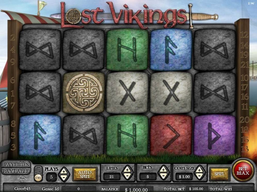 Lost Vikings online Video Slot