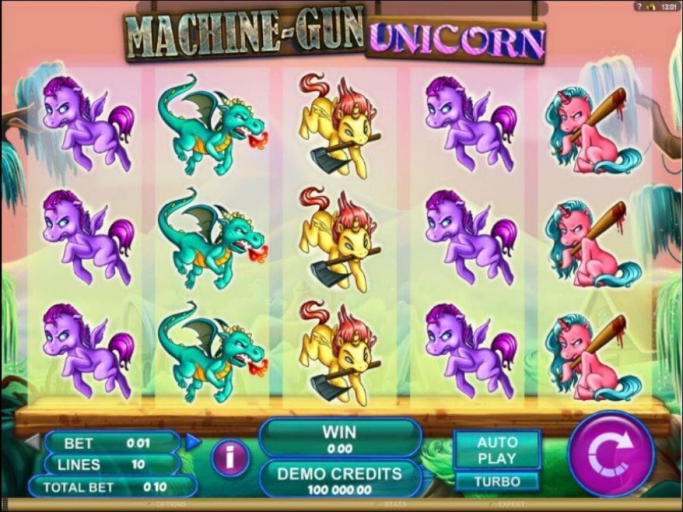 Machine Gun Unicorn Casino Spiel