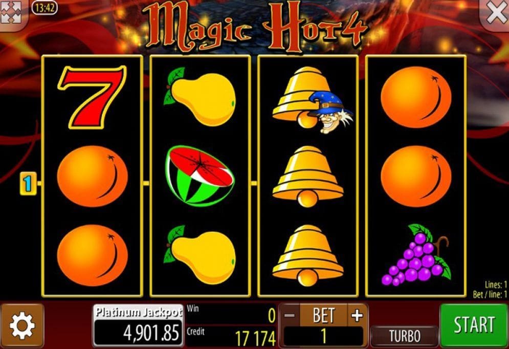 Magic Hot 4 Automatenspiel