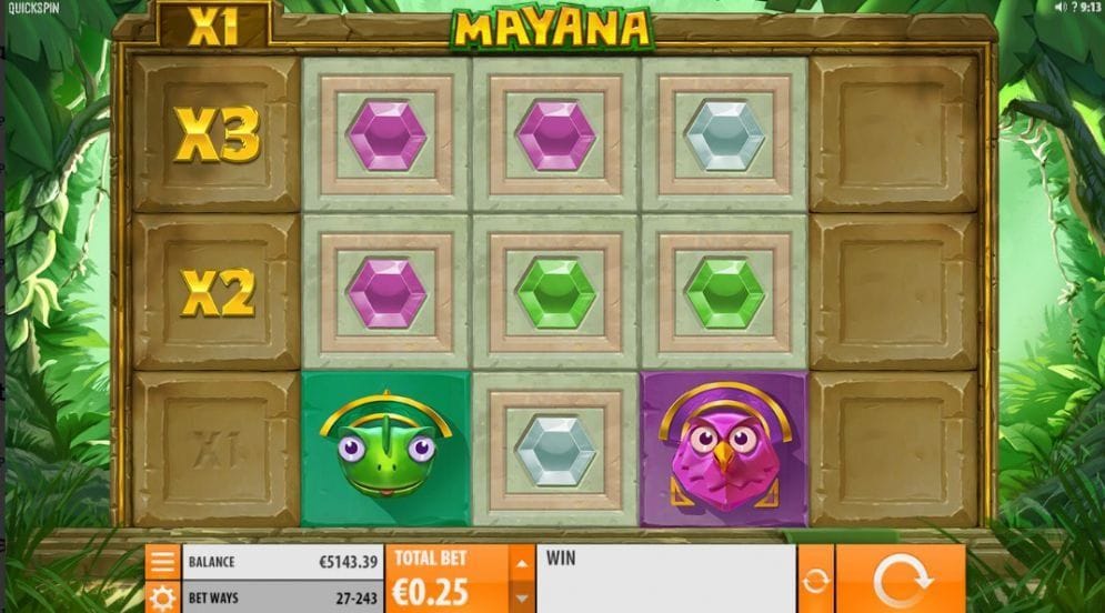 Mayana online Slotmaschine