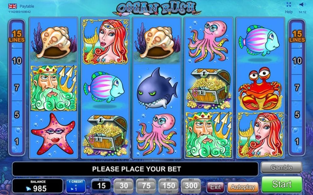 Ocean Rush Spielautomat