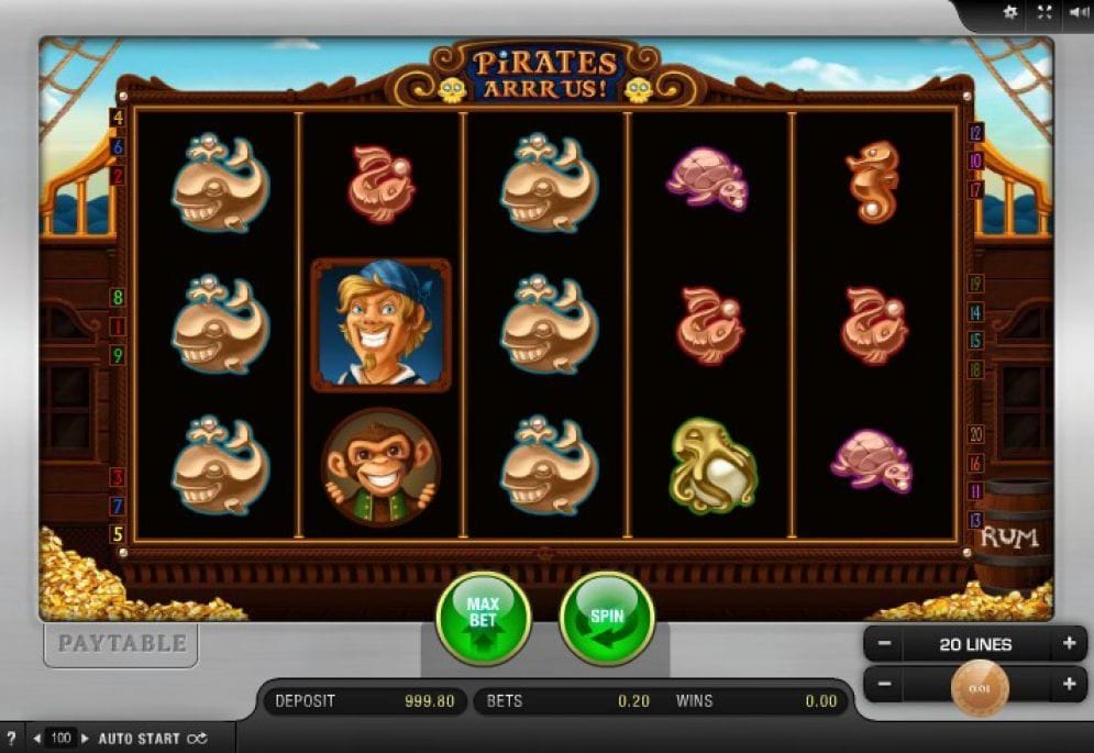 Pirates Arrr Us! online Casinospiel