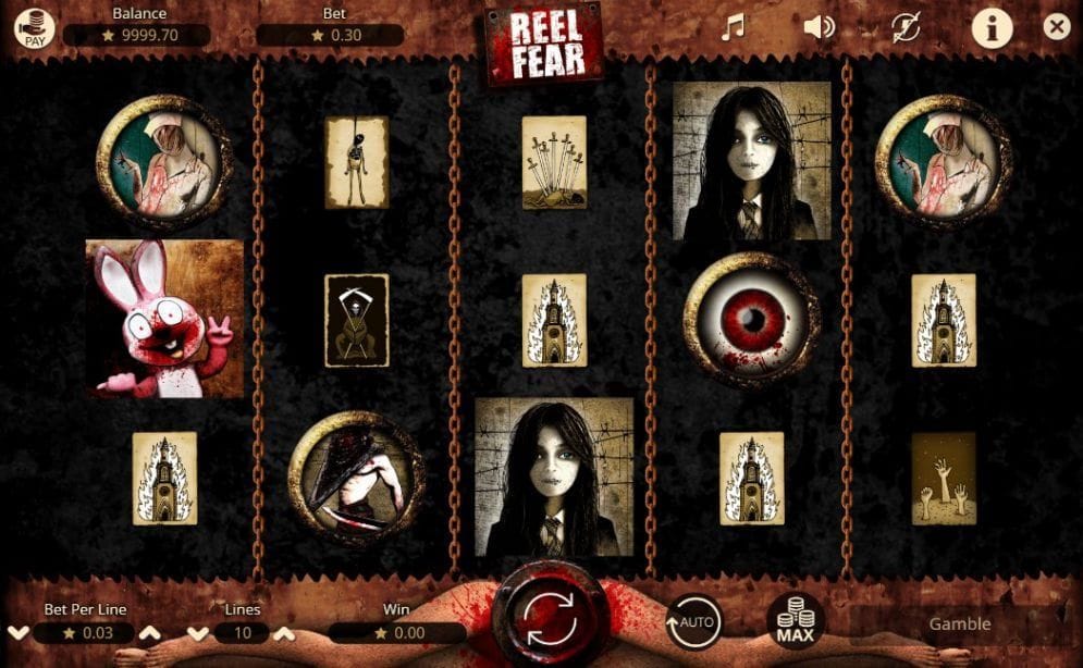 Reel Fear online Spielautomat