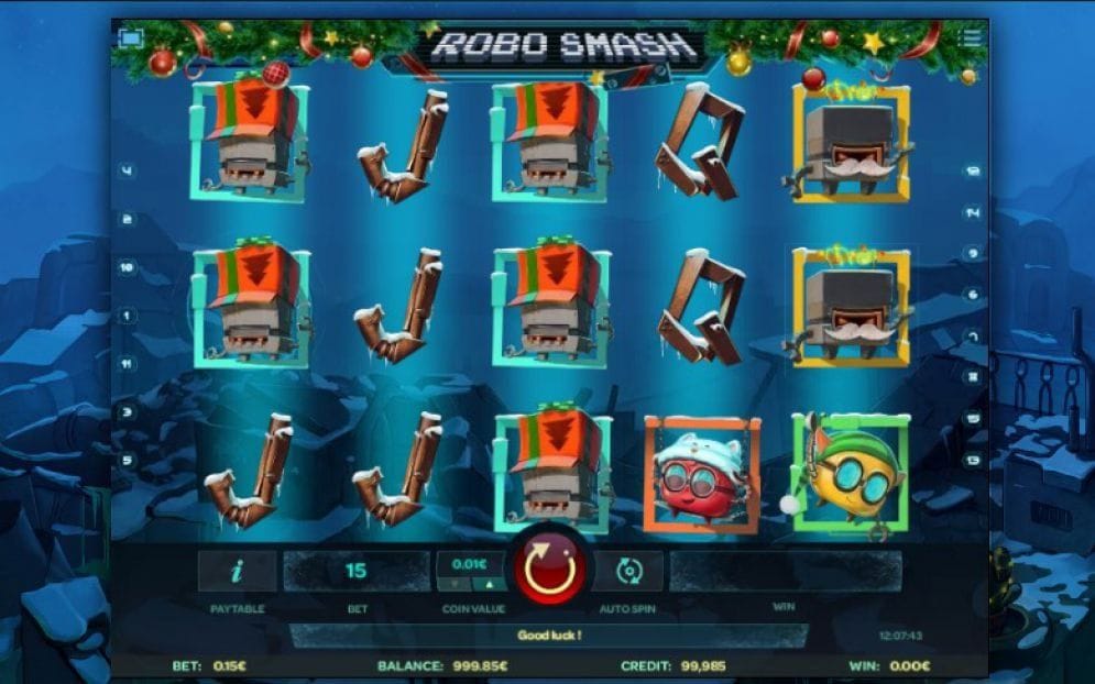 Robo Smash online Casinospiel