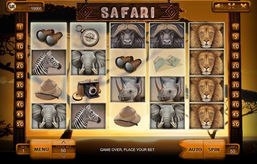 Safari Casino Spiel