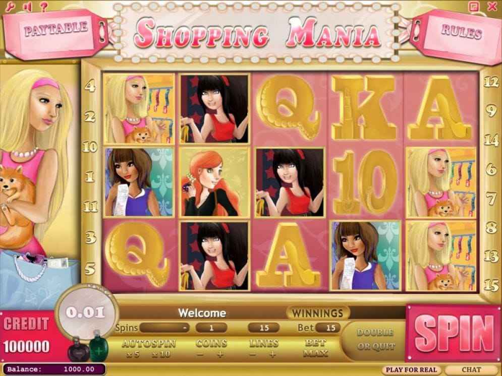 Shopping Mania online Spielautomat