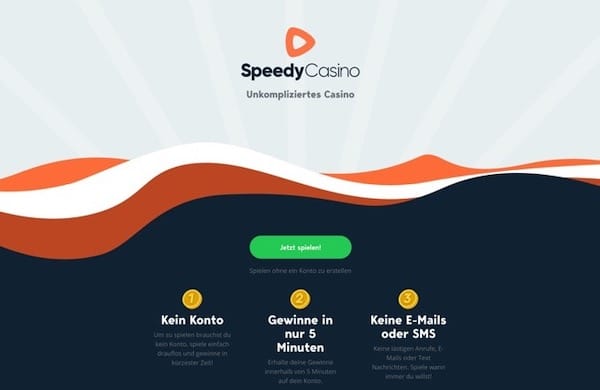Speedy Casino – schnell spielen ohne Konto