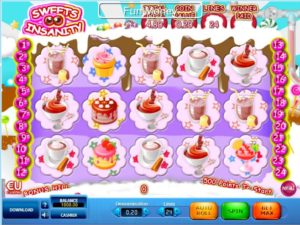 Sweets Insanity Automatenspiel ohne Anmeldung