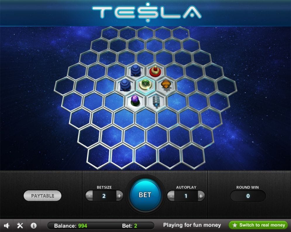 Tesla Automatenspiel