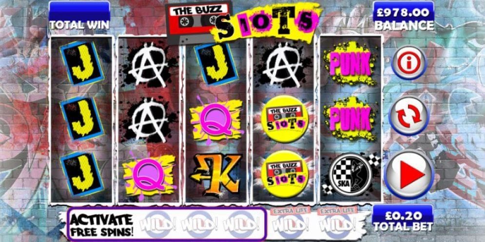 The Buzz Slots Spielautomat