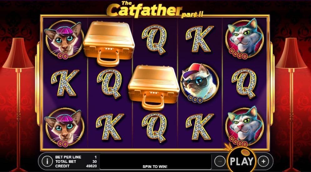 The Catfather Part II online Video Slot