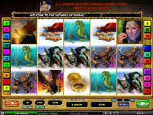 The Voyages Of Sinbad Spielautomat kostenlos spielen