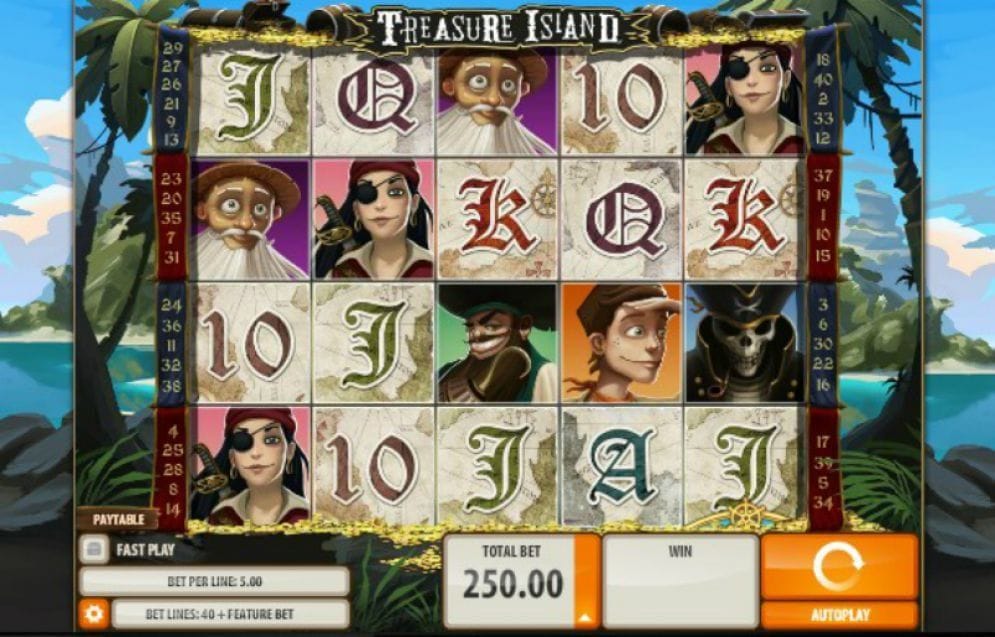 Treasure Island Slotmaschine