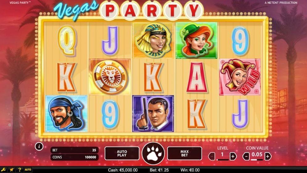 Vegas Party Slotmaschine
