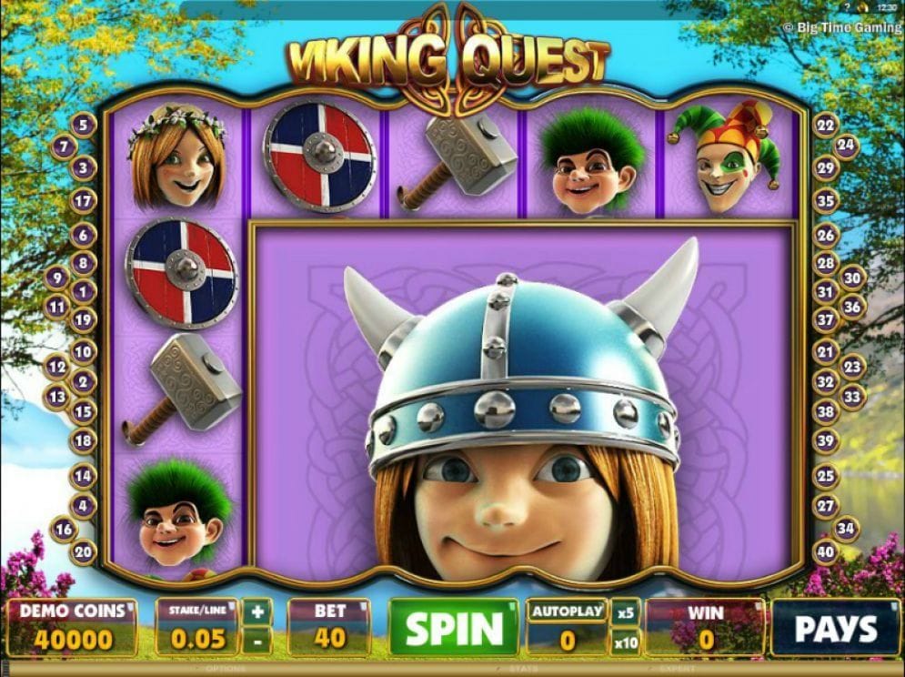 Vikings Quest online Slotmaschine