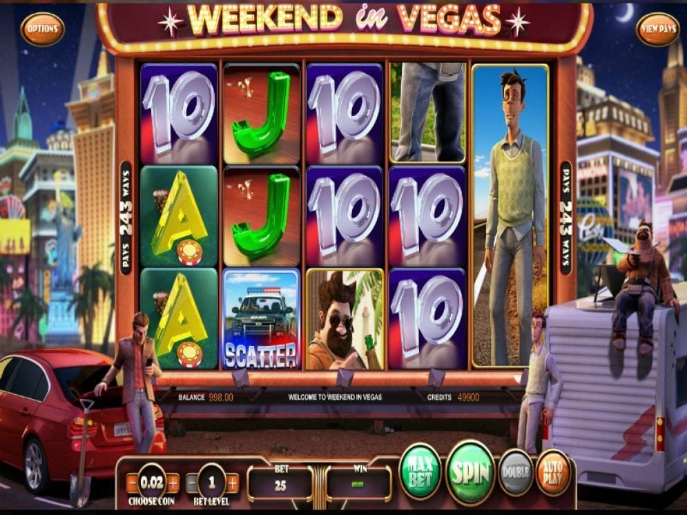 Weekend in Vegas online Automatenspiel