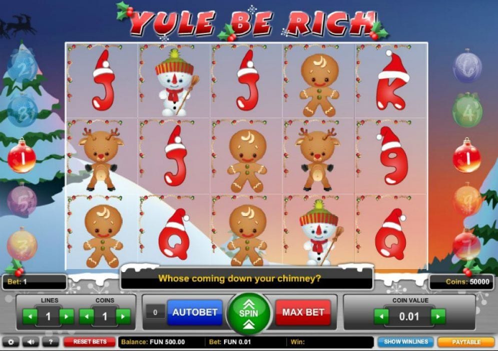 Yule be Rich online Geldspielautomat
